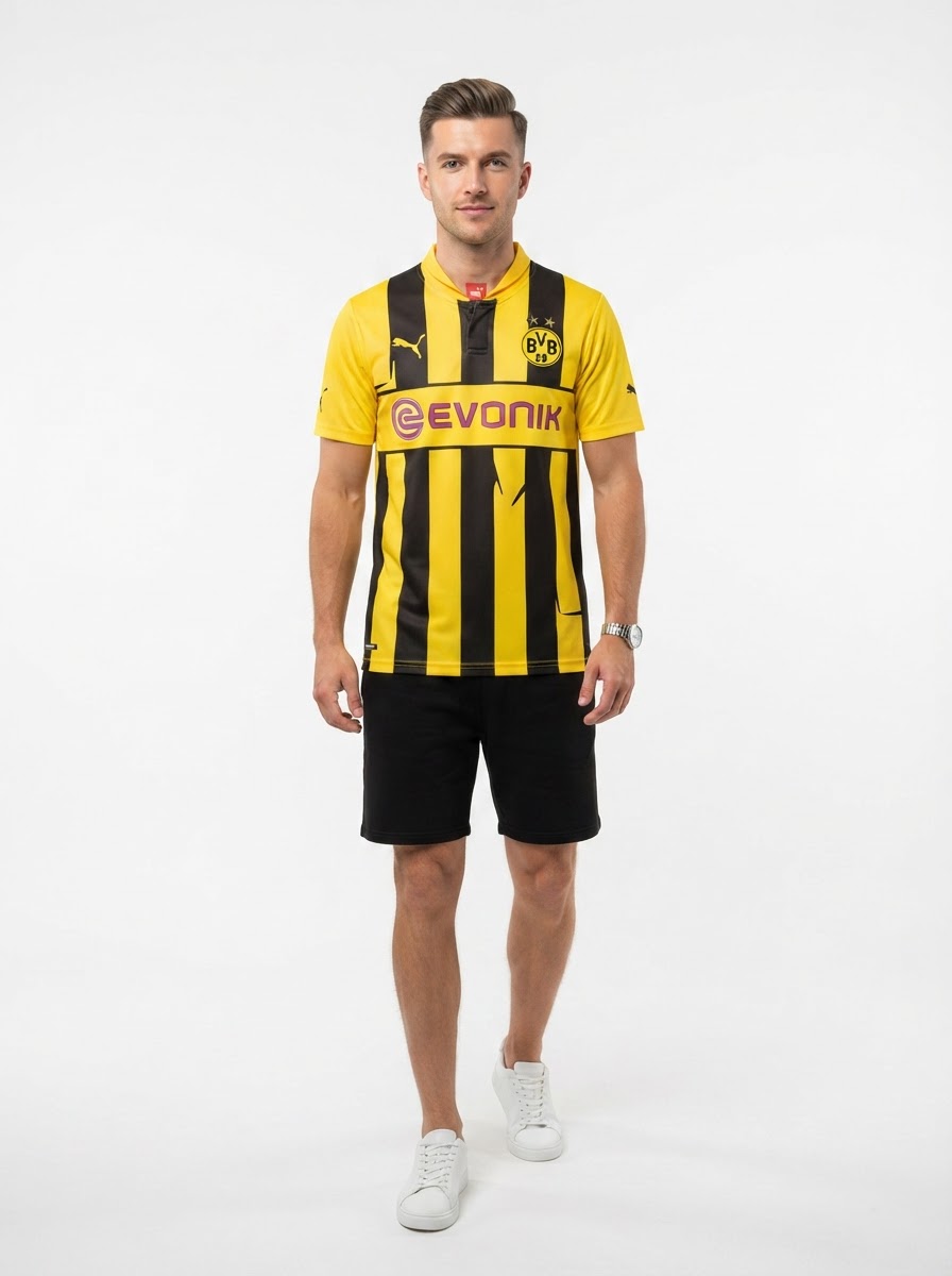 Borussia Dortmund 12/13 I Home Jersey - Retro Version