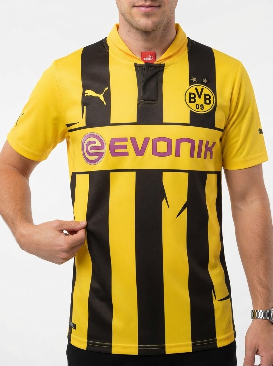 Borussia Dortmund 12/13 I Home Jersey - Retro Version