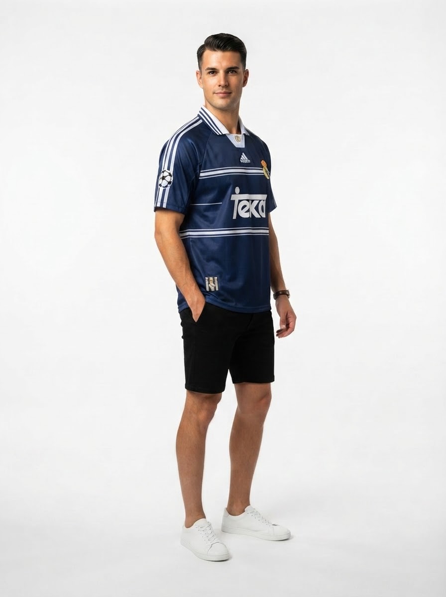 Real Madrid 98/99 II Away Jersey - Retro Version