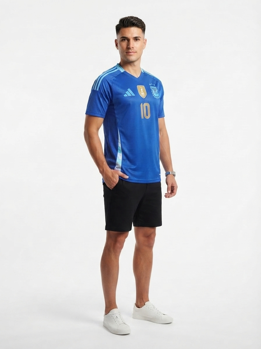 Argentina Away Jersey 2024/25 Messi 10