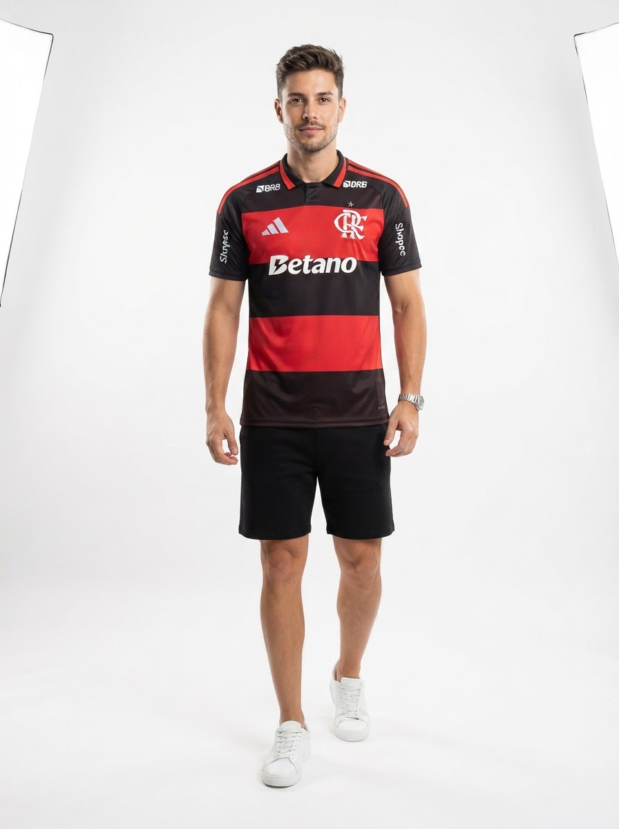 Jersey Flamengo 2026/27 Home - Fan Version Sponsor