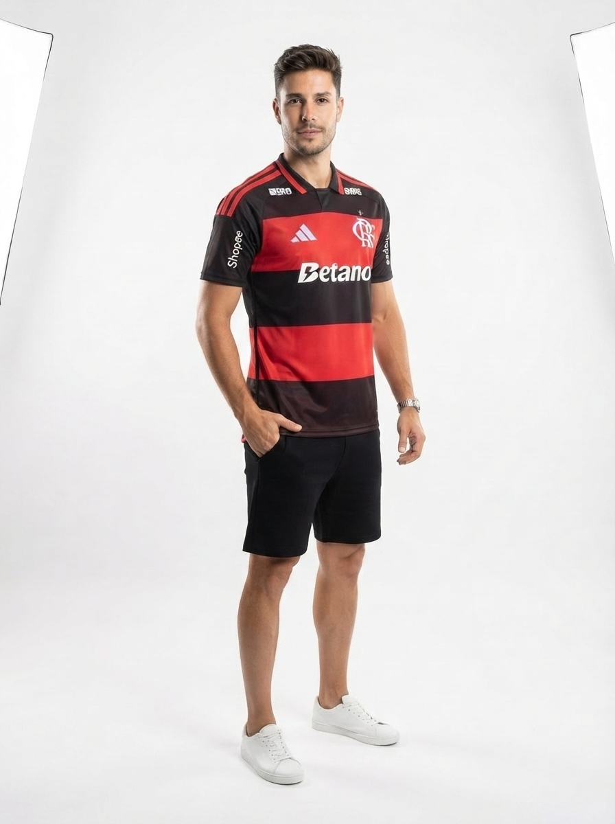 Jersey Flamengo 2026/27 Home - Fan Version Sponsor