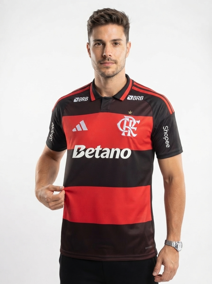 Jersey Flamengo 2026/27 Home - Fan Version Sponsor