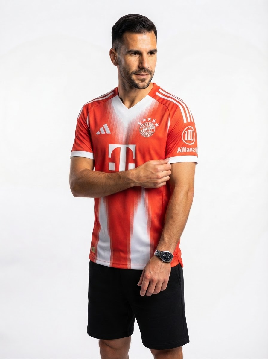Bayern Munich 2025 home Jersey Player Version - Authentic Player [Slim Fit] Player [Slim Fit] Player [Slim Fit] Slim Fit