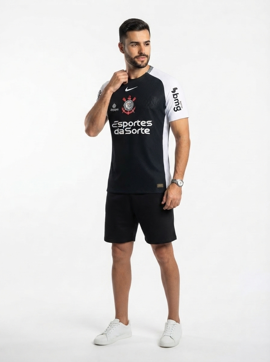 Jersey Corinthians 2025/26 II Player [Slim Fit] with Sponsors [Slim Fit]