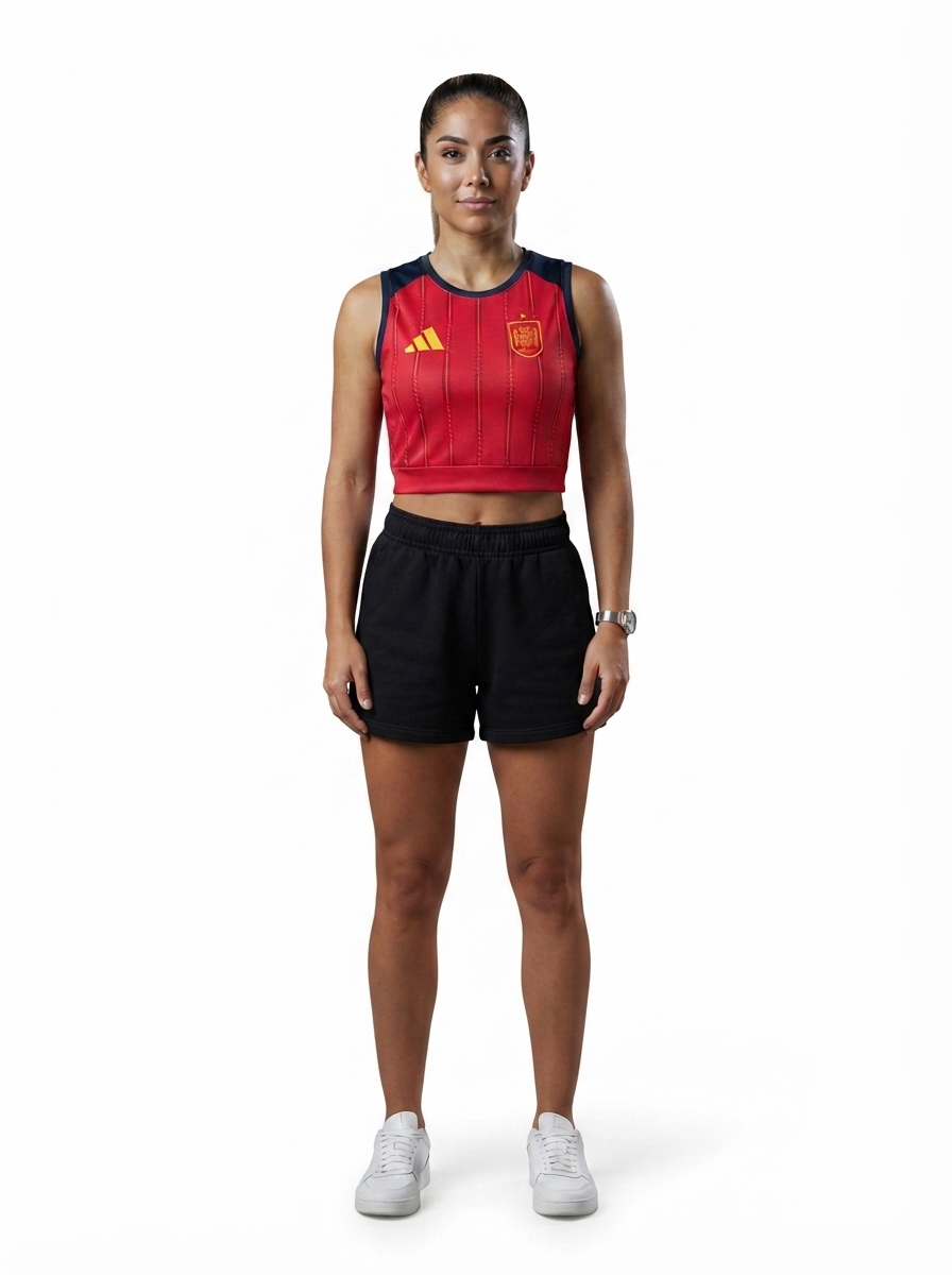 Spain 2026 Home Women's Vest Cropped