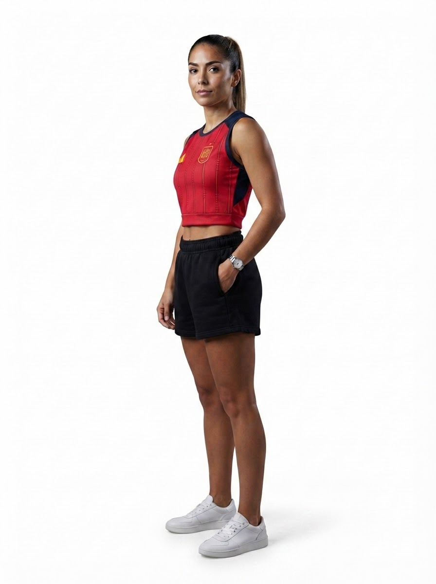 Spain 2026 Home Women's Vest Cropped