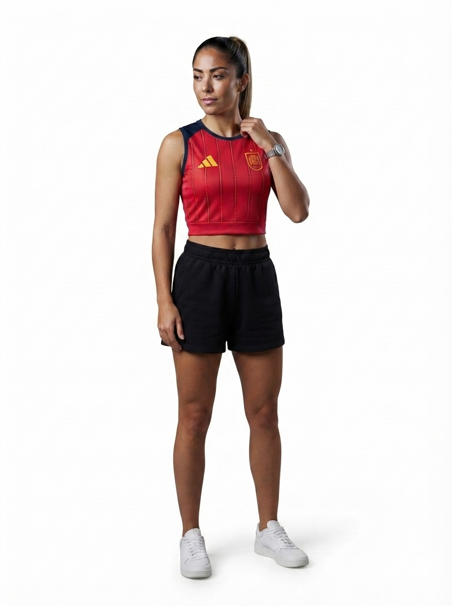 Spain 2026 Home Women's Vest Cropped