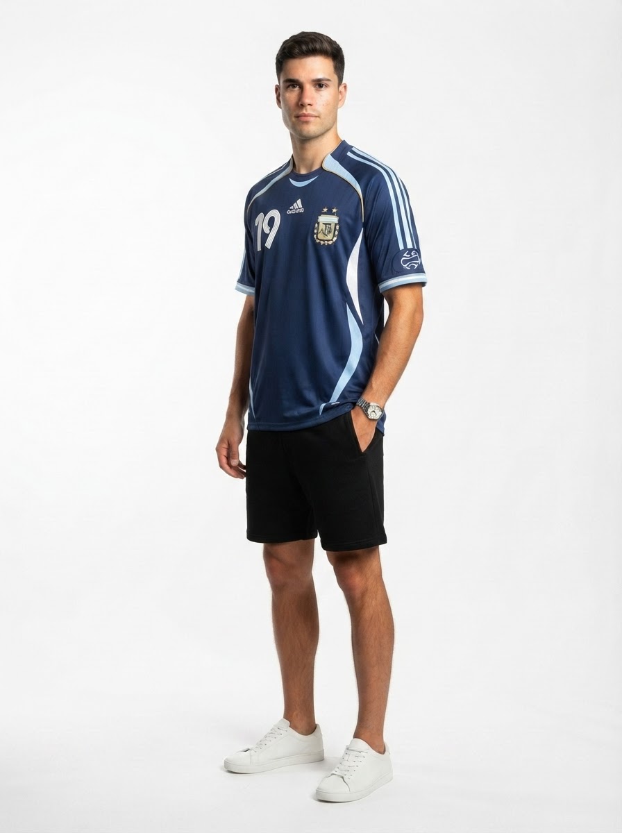 Argentina 2006 II Away Jersey - Retro Version