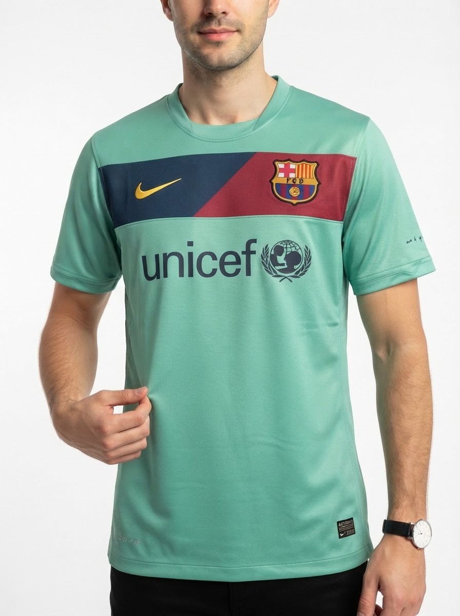 Barcelona 11/10 II Away Jersey - Retro Version
