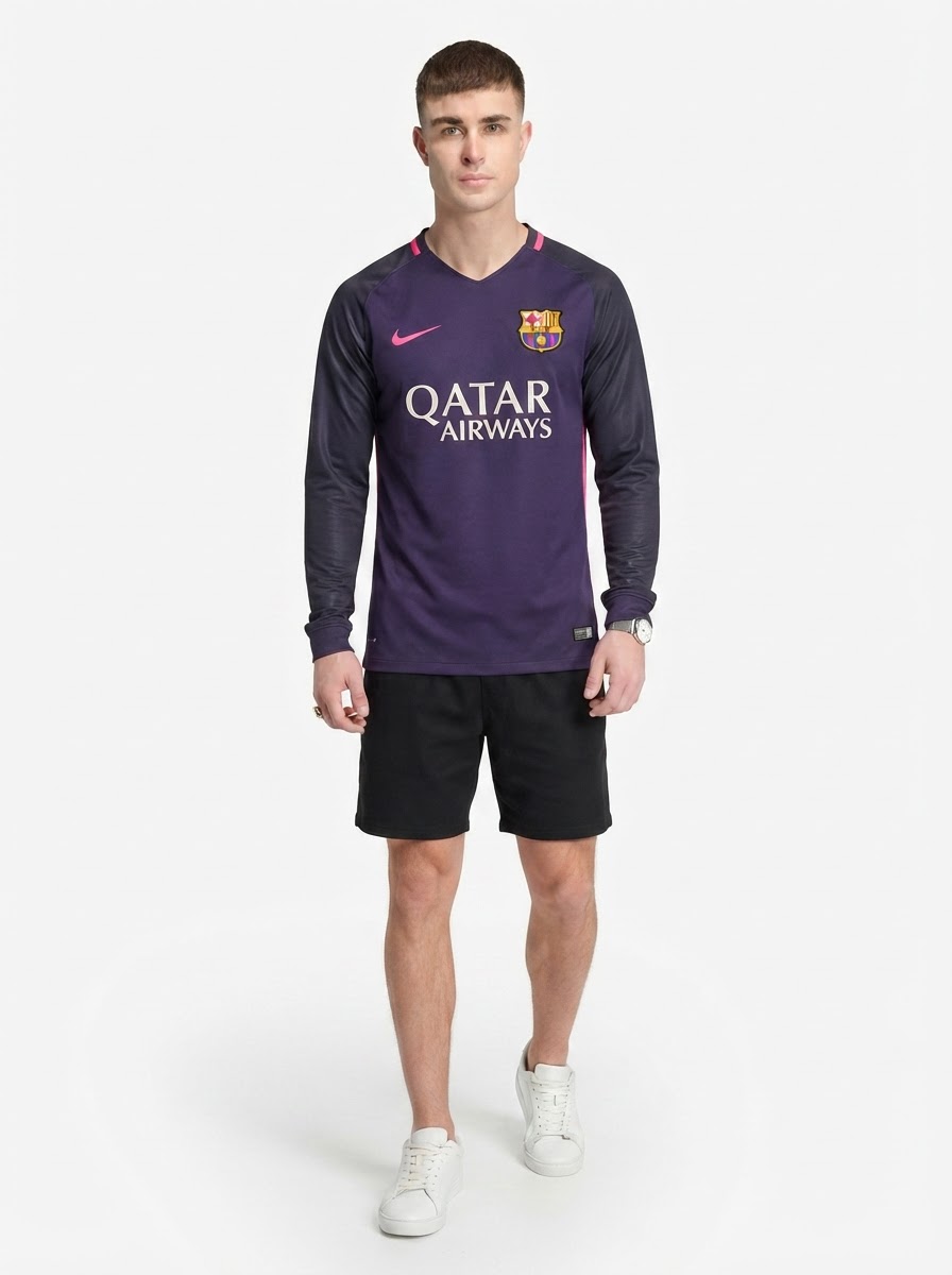 Jersey Retro Barcelona 2016/17 I Longsleeve