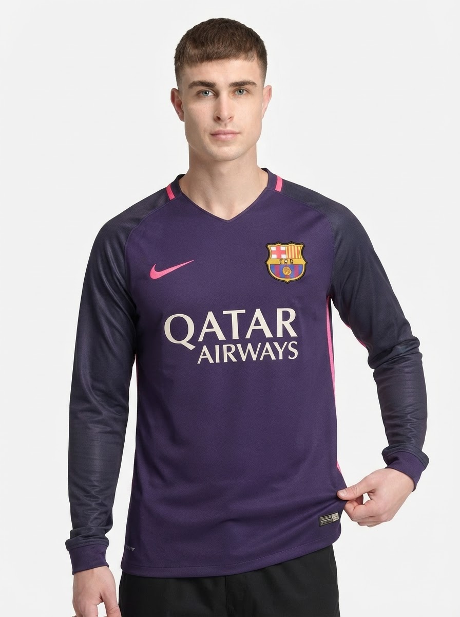 Jersey Retro Barcelona 2016/17 I Longsleeve