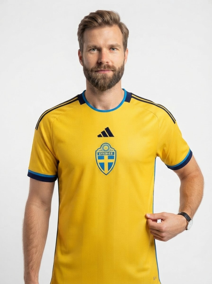 Sweden 22/23 I Home Jersey - Fan Version