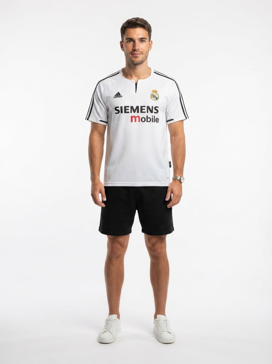 Real Madrid 03/04 I Home Jersey - Retro Version