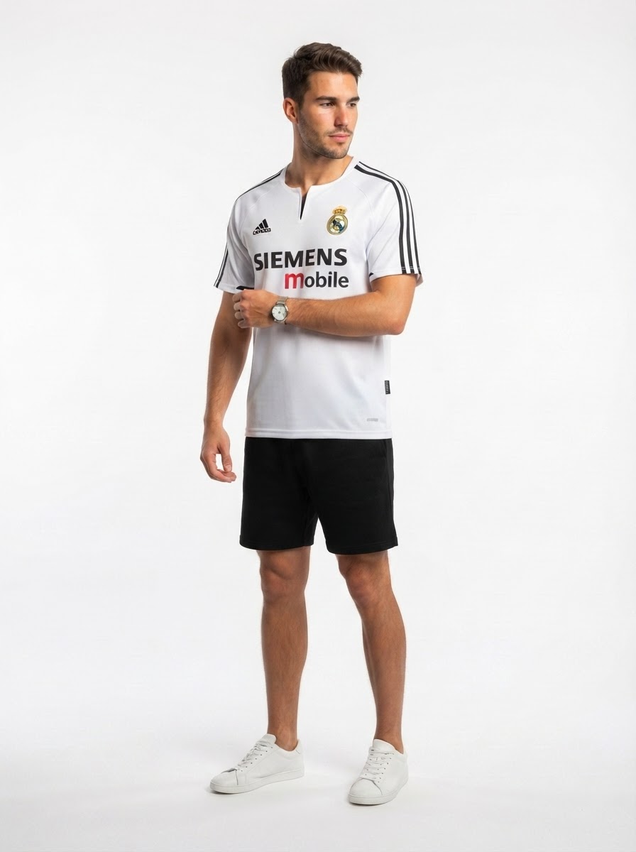 Real Madrid 03/04 I Home Jersey - Retro Version