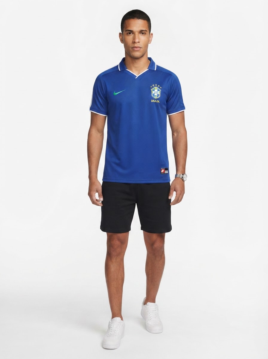 Jersey Brasil 1997 Retro Man