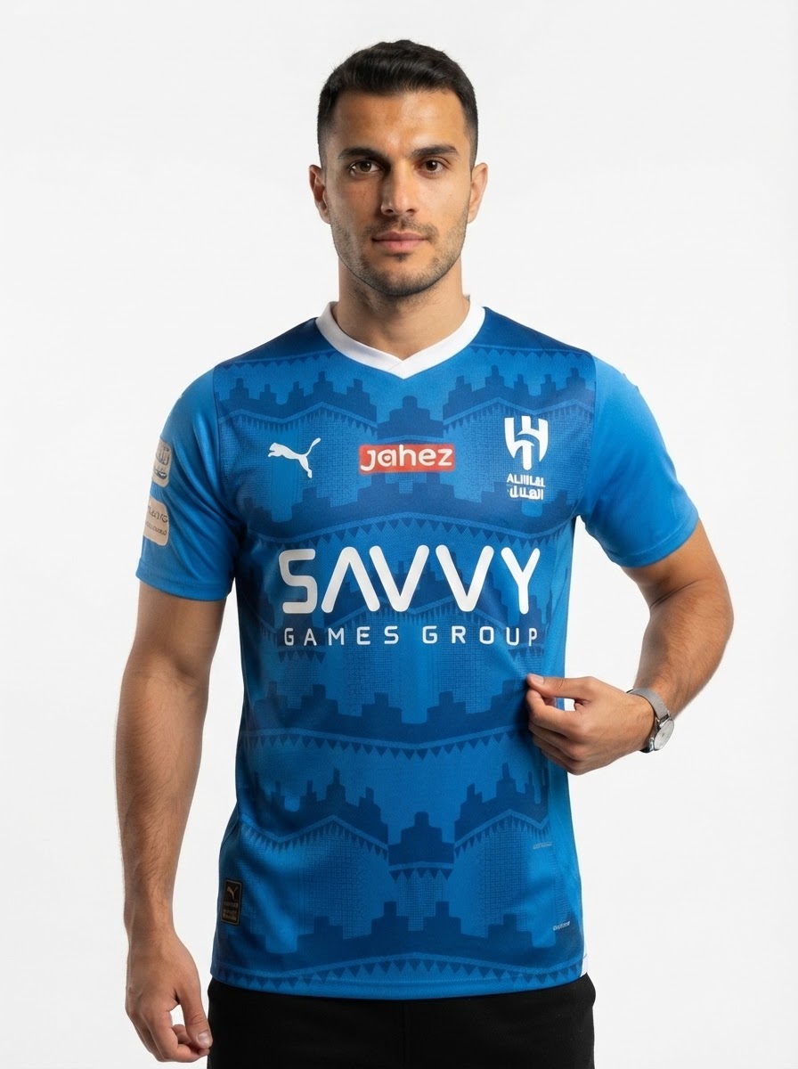 Al Hilal Home Authentic Player [Slim Fit] Player [Slim Fit] Player [Slim Fit] Player 2025/26