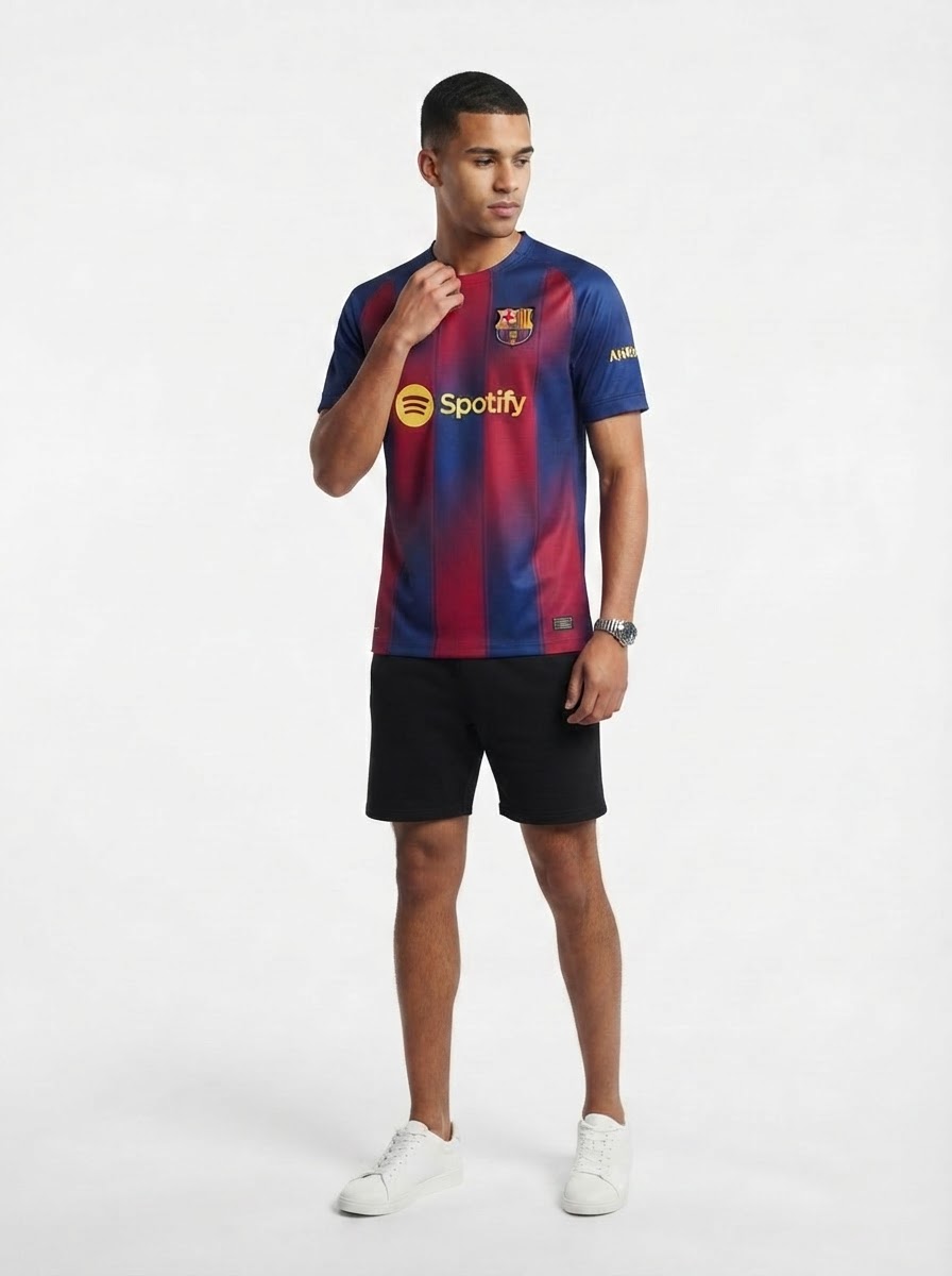 Barcelona Lamine Yamal 10 Home Fan Jersey 2025/26