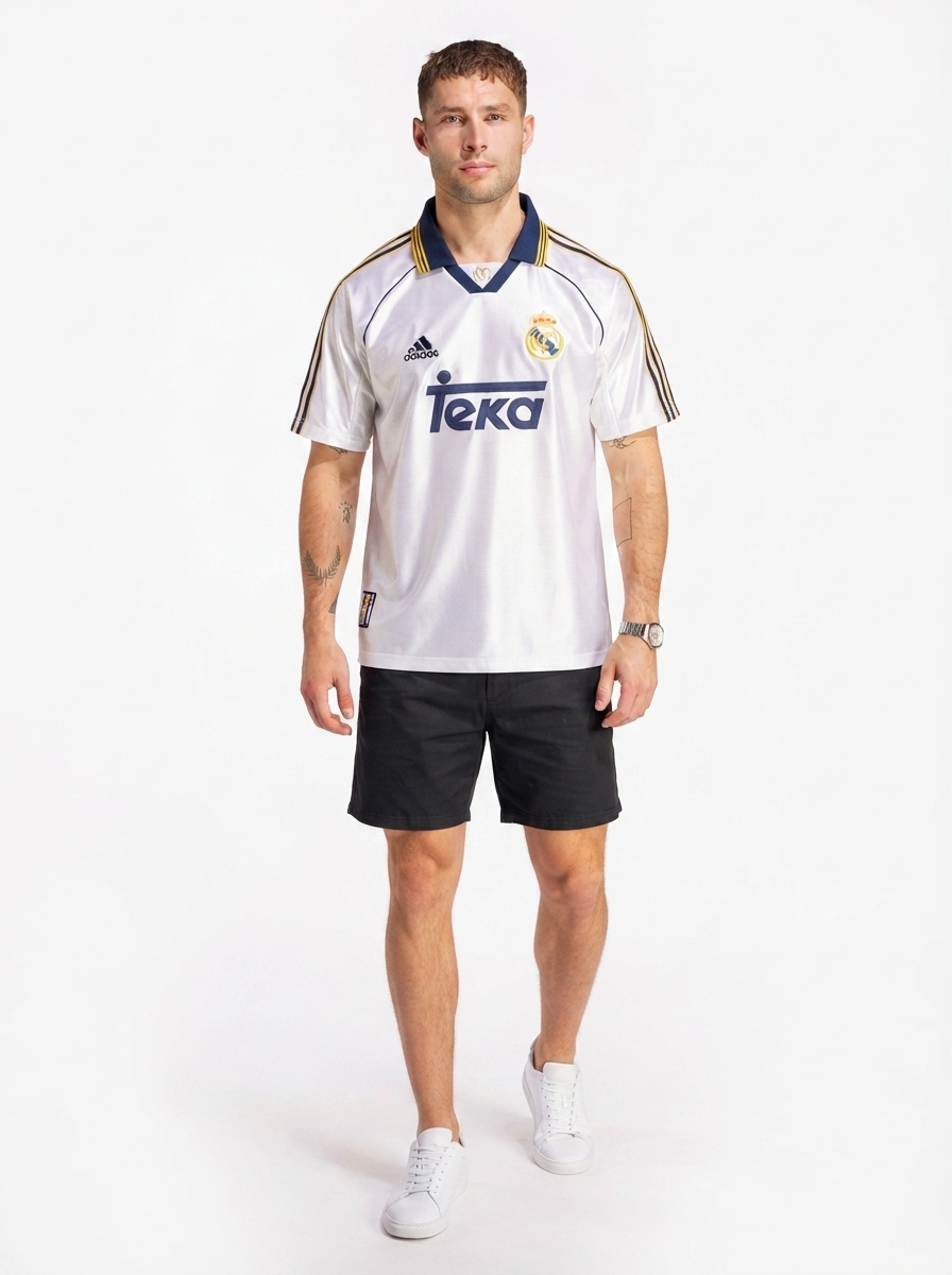 Real Madrid Teka Retro 1999/00 Home