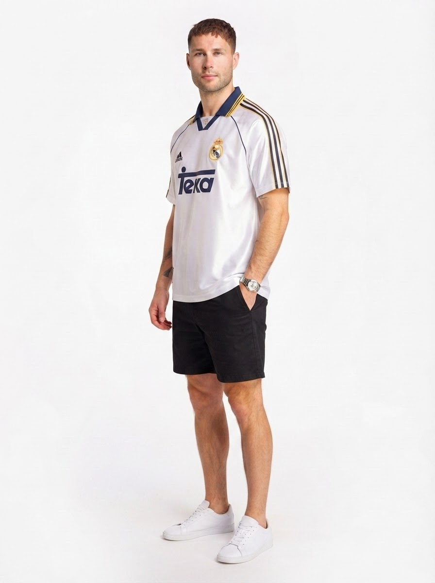 Real Madrid Teka Retro 1999/00 Home