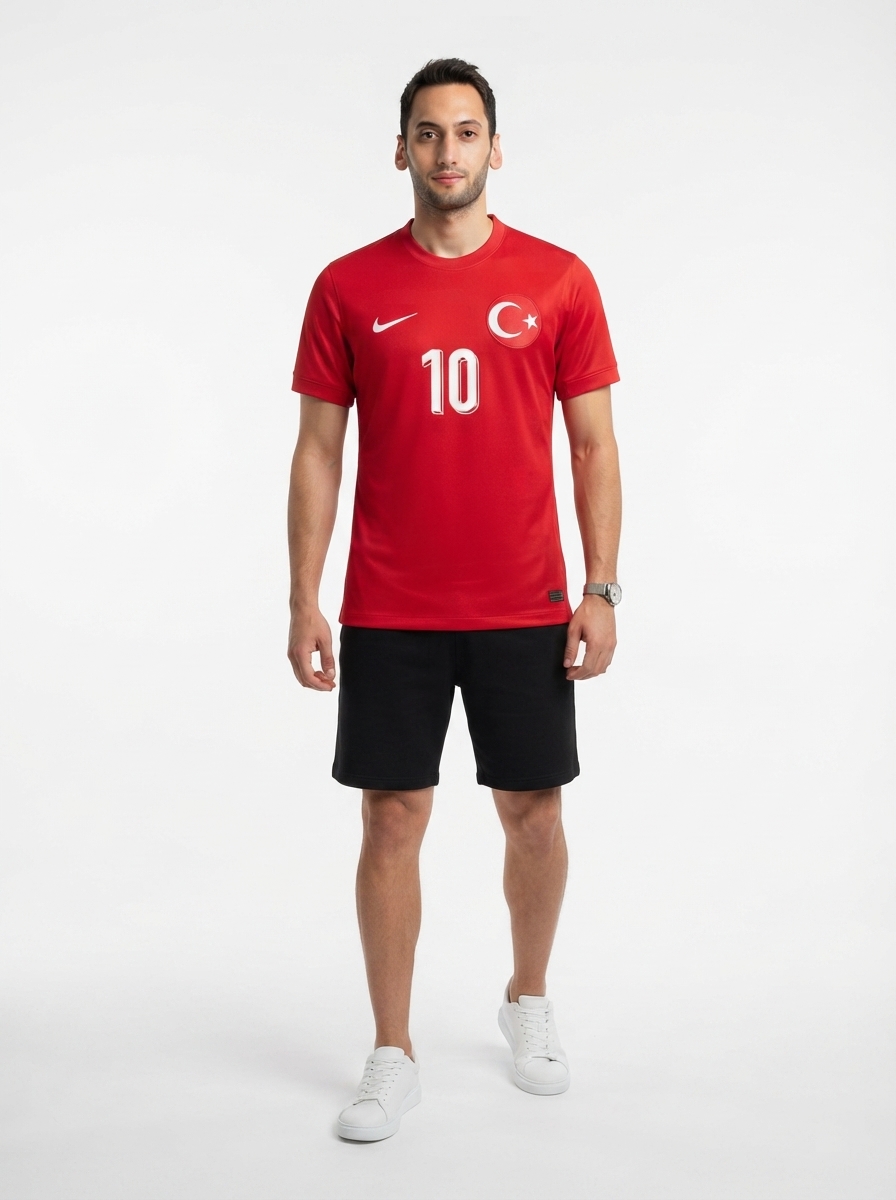 Turkey Çalhanoğlu 10 Away Fan Jersey 2025/26