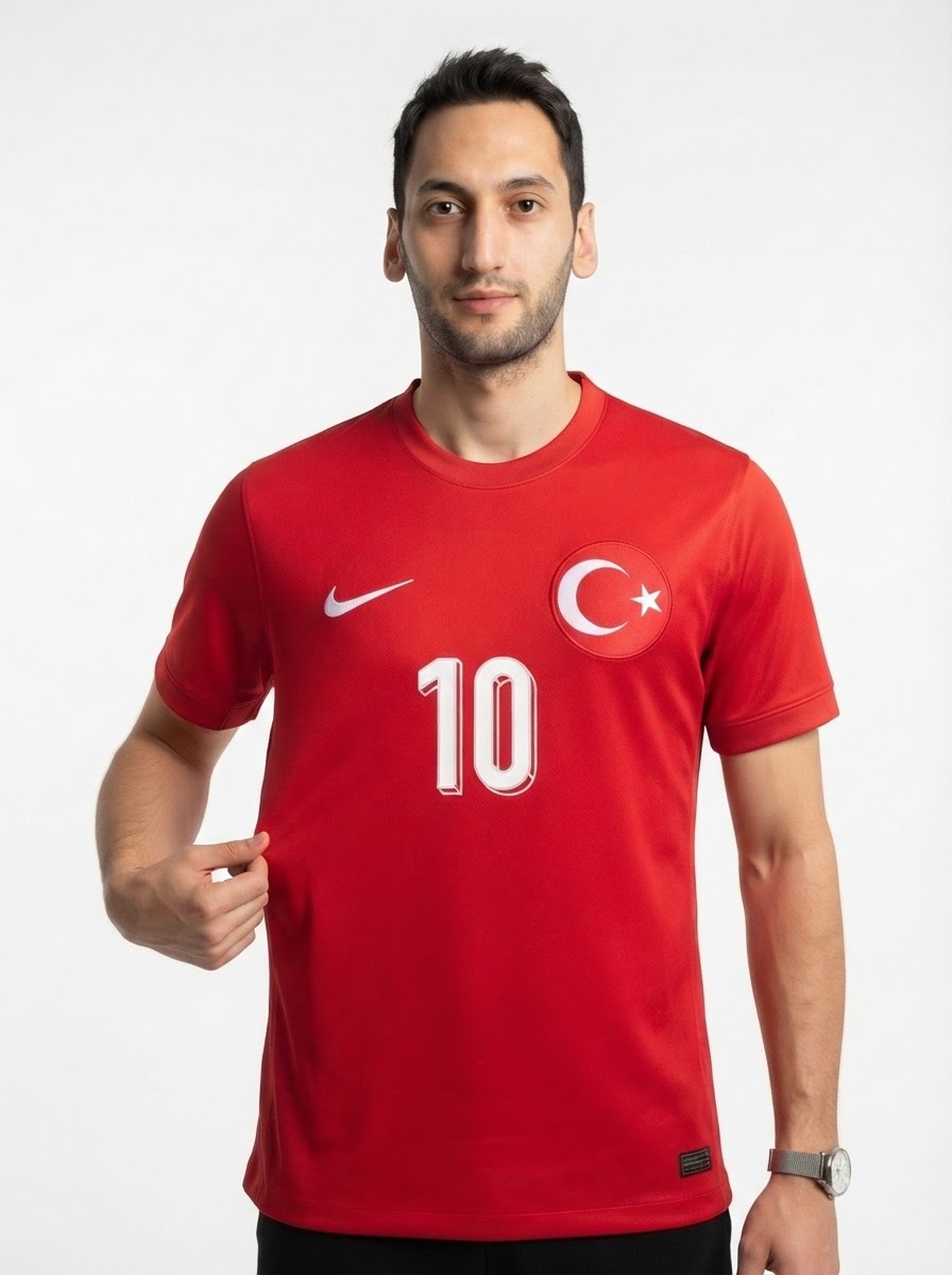 Turkey Çalhanoğlu 10 Away Fan Jersey 2025/26