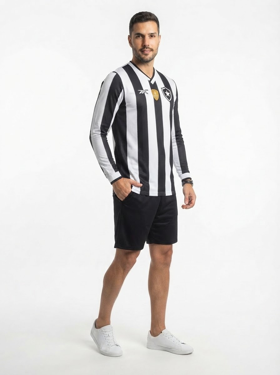 Jersey Long Sleeve Botafogo 2024/25 Long Sleeve - Patch Libertadores