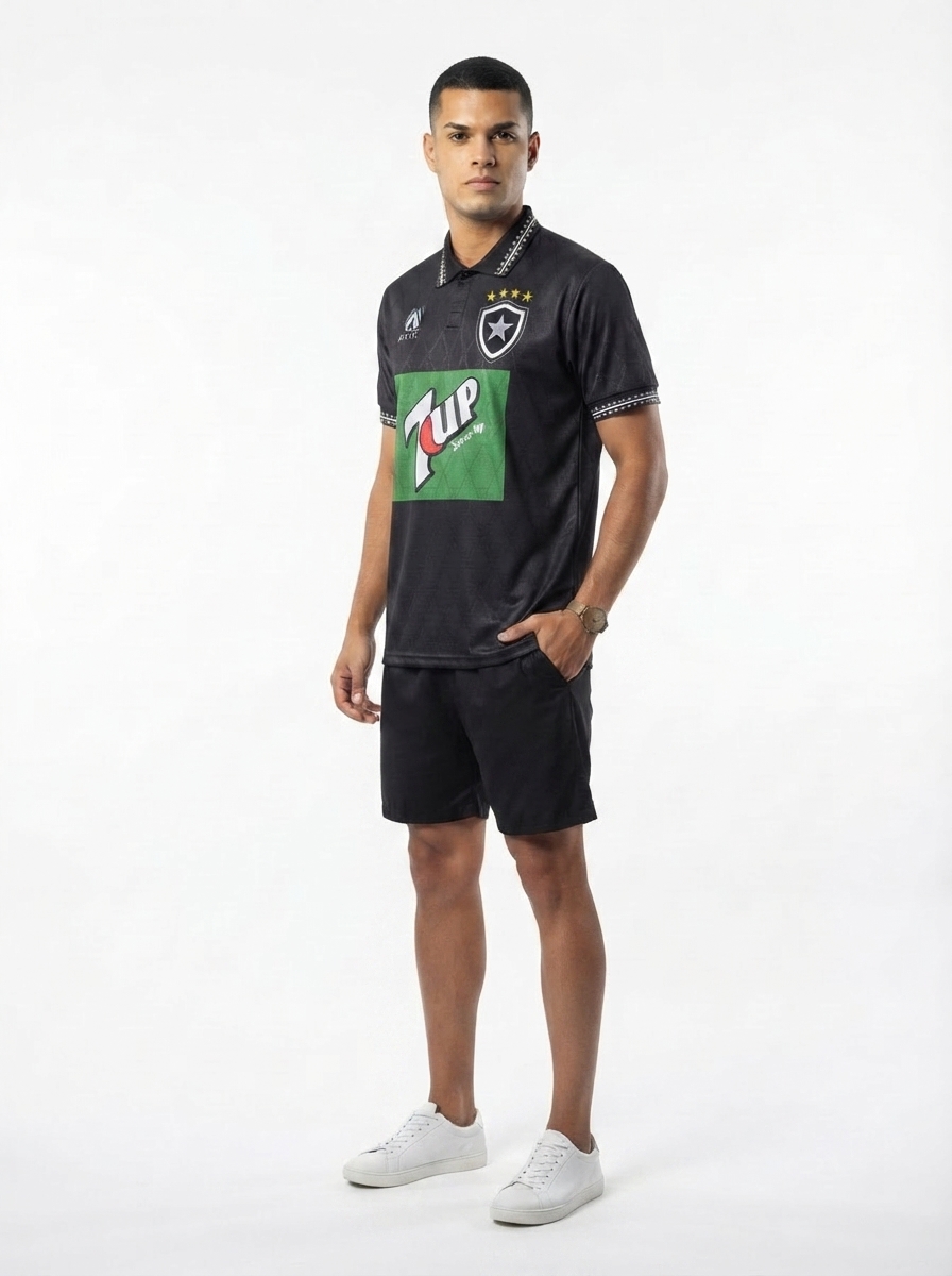 Jersey Botafogo 1995 Retrô Black