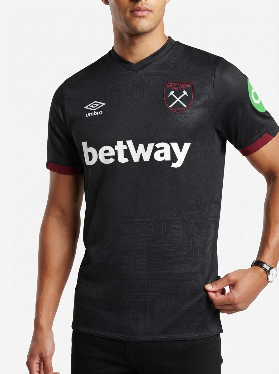 West Ham United 24/25 II Away Jersey - Fan Version