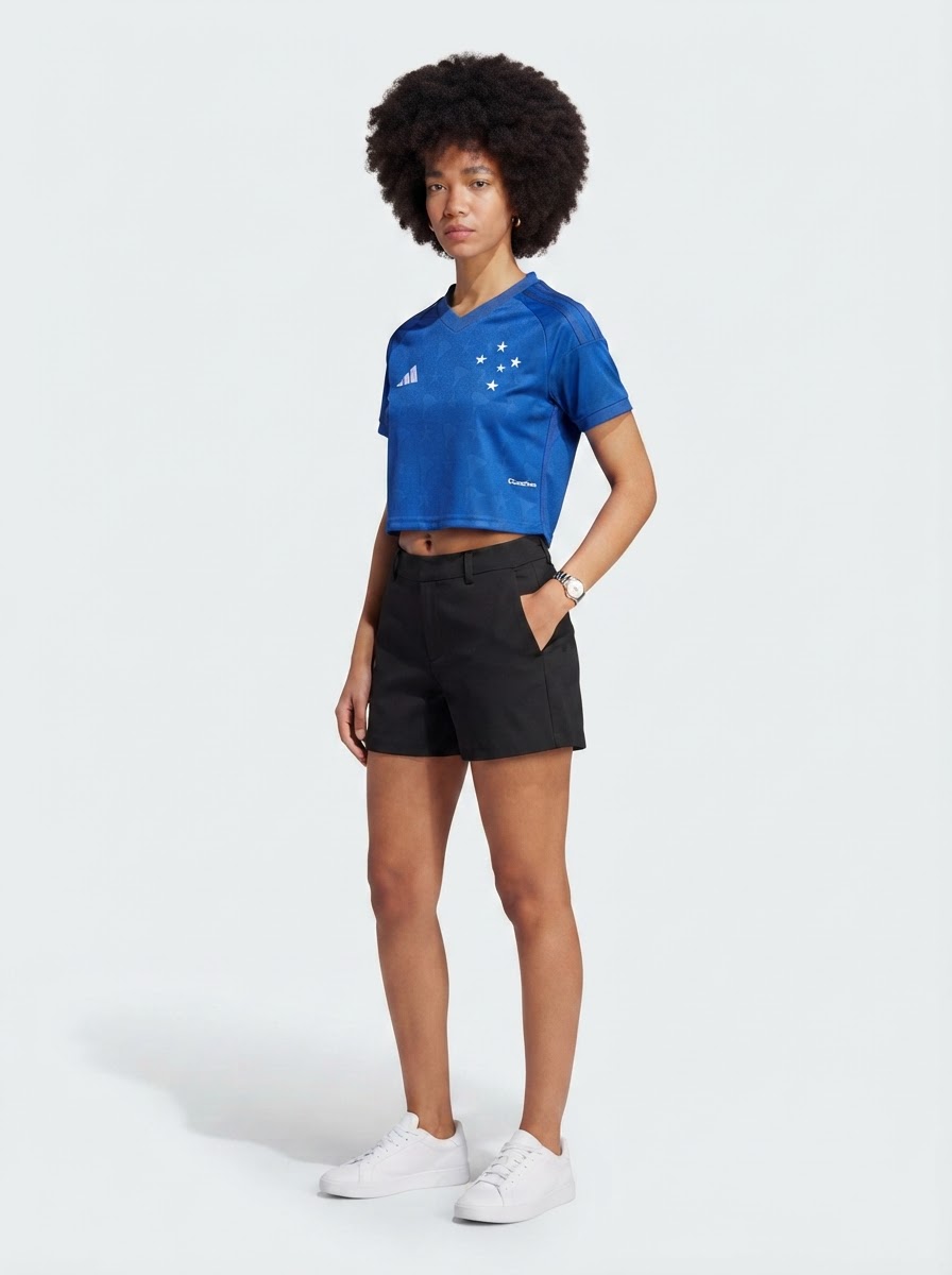Cropped Cruzeiro Home 2026/27 Women's