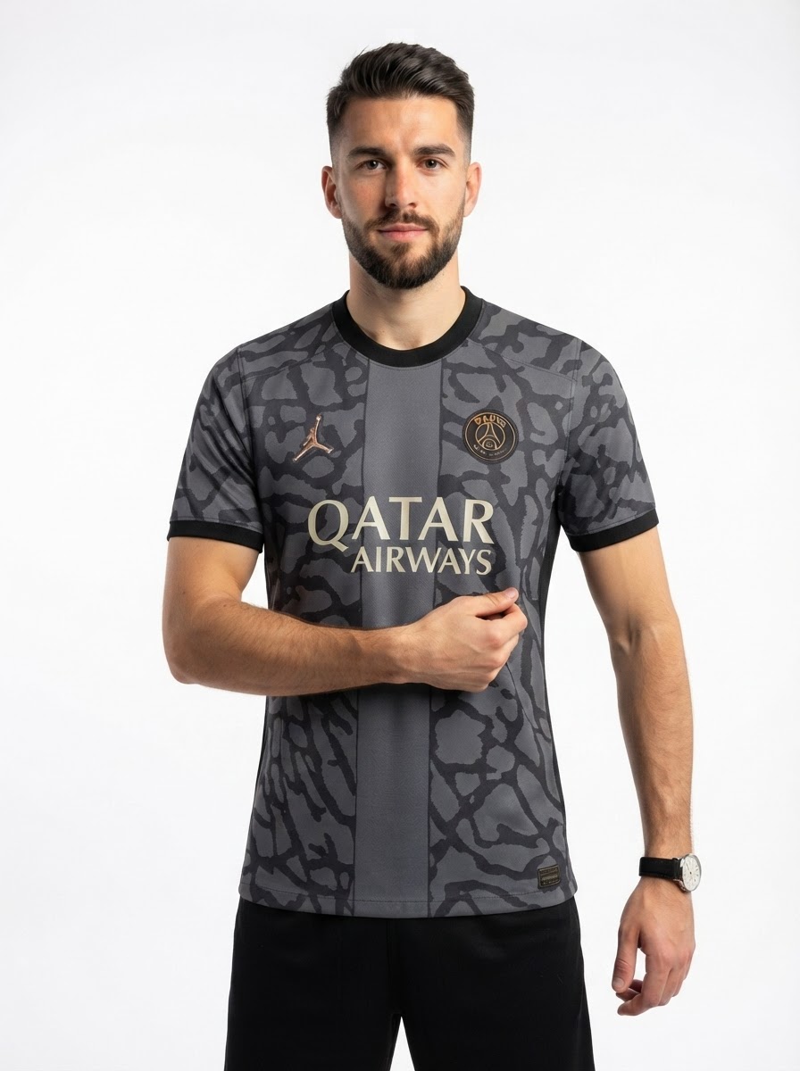 Paris Saint-Germain (PSG) 23/24 III Third Jersey - Player Version - Slim Fit