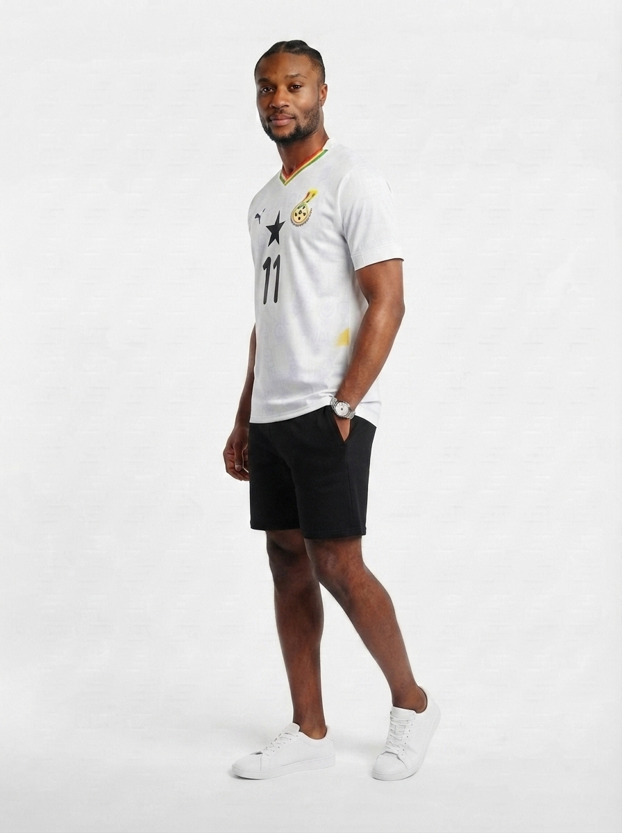 Ghana Semenyo 11 Home Fan Jersey 2025/26