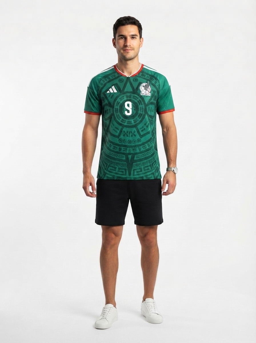 Mexico Home RAÚL 9 Fan Jersey Shirt 2026 World Cup