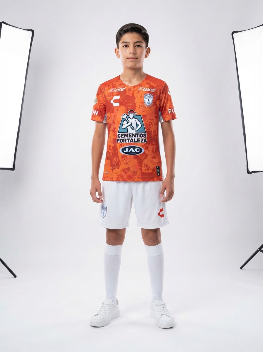 Kids Kit Pachuca Away Fan Jersey 2024/25
