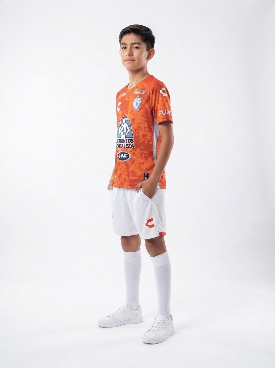 Kids Kit Pachuca Away Fan Jersey 2024/25
