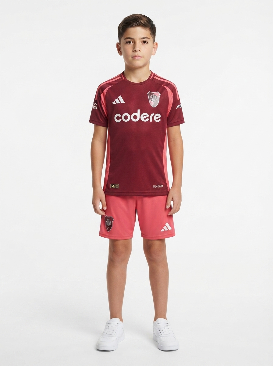 Kids Kit River Plate Away Fan Jersey 2024/25