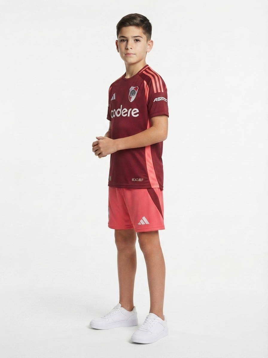 Kids Kit River Plate Away Fan Jersey 2024/25