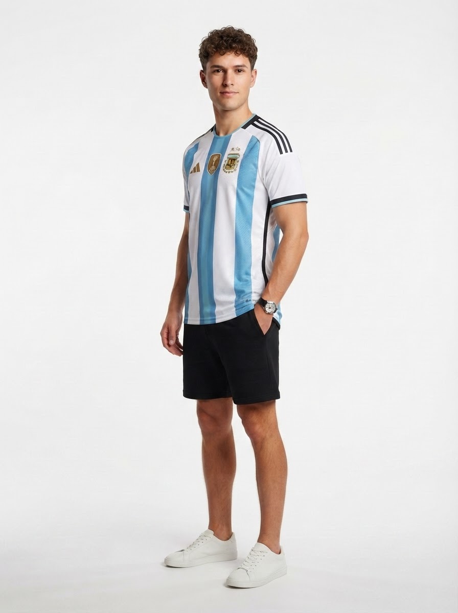 Argentina Home Fan Jersey Shirt 2026 World Cup