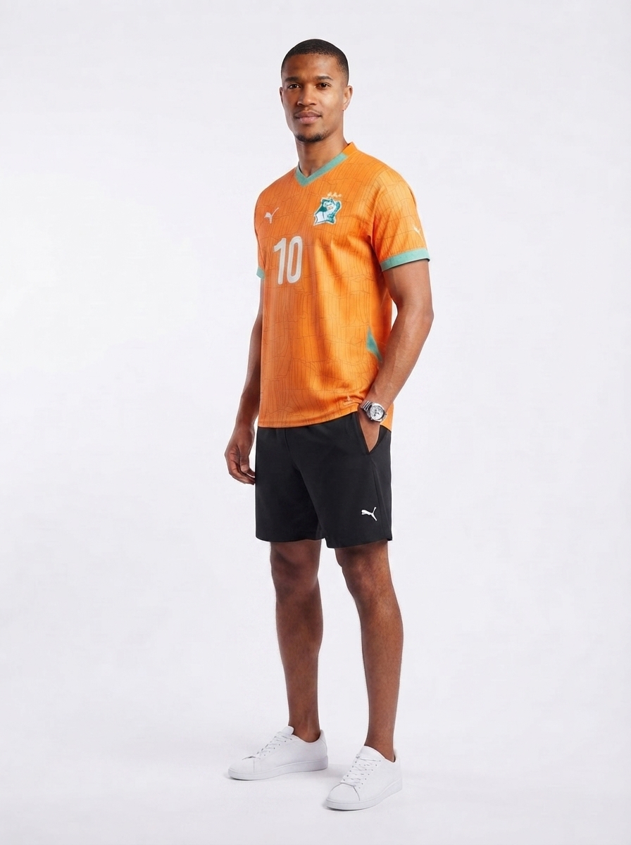 Ivory Coast Adingra 10 Home Fan Jersey 2025/26