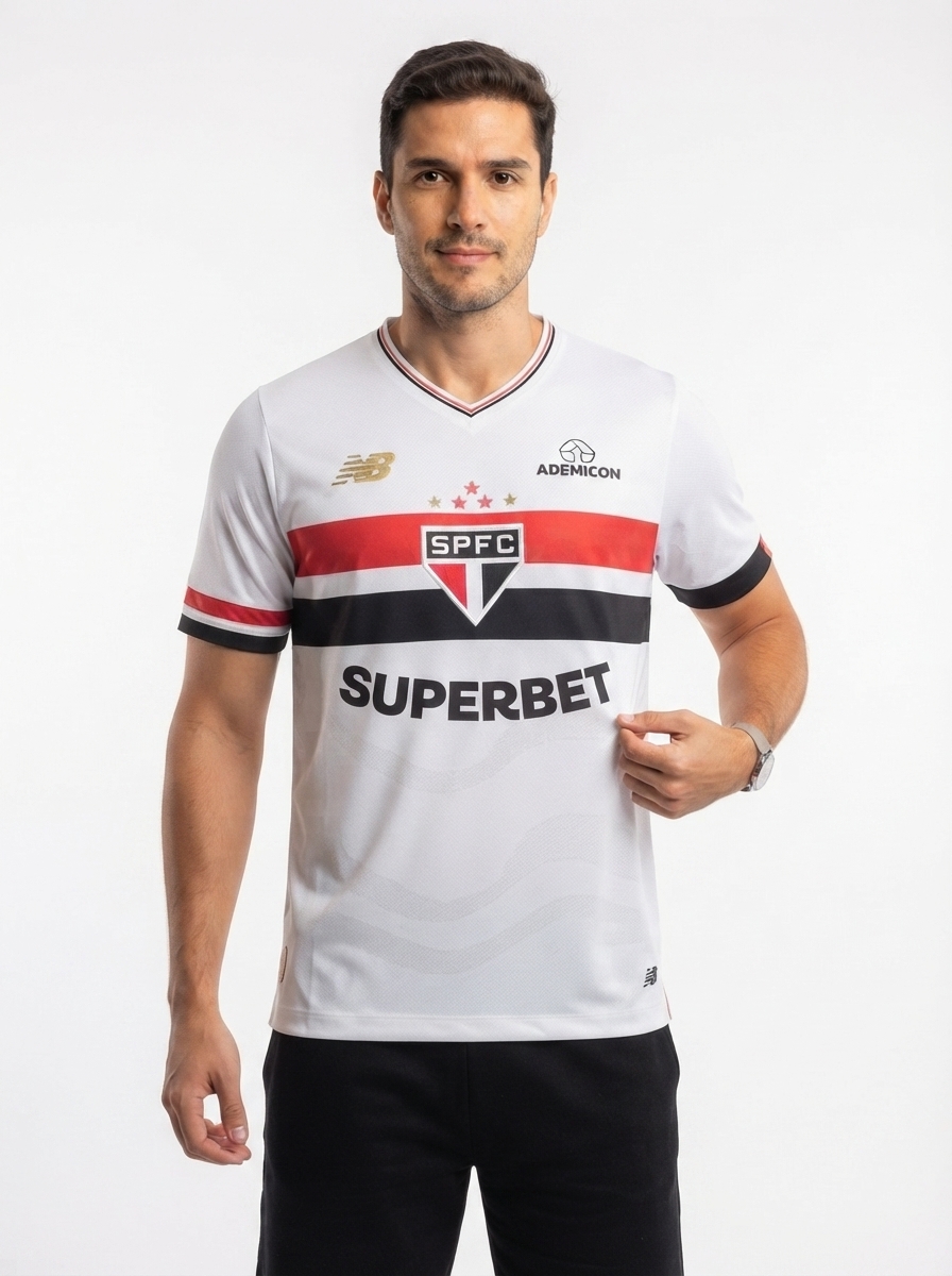 Jersey São Paulo 2025/26 I Player [Slim Fit] [Slim Fit]