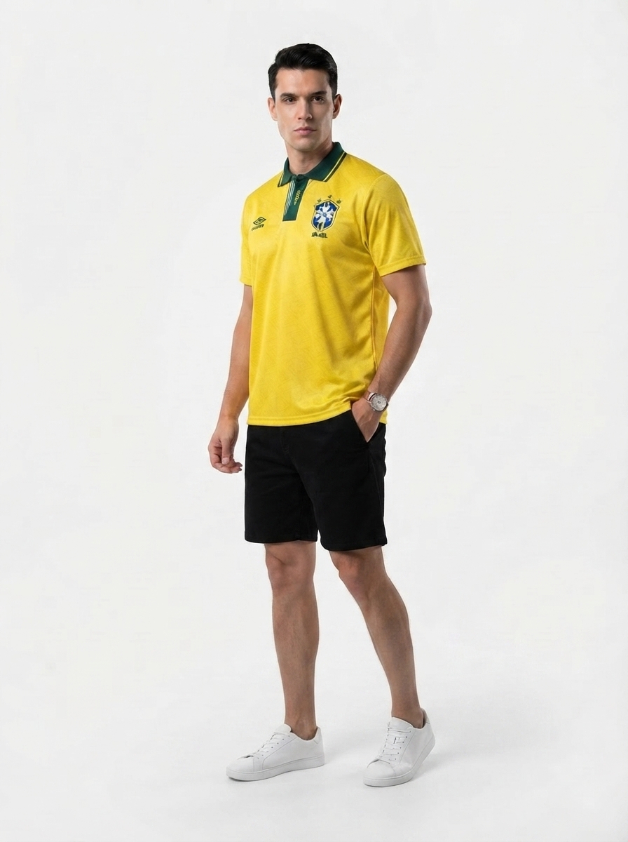 Jersey Retro Brasil 1991/1993 Fan