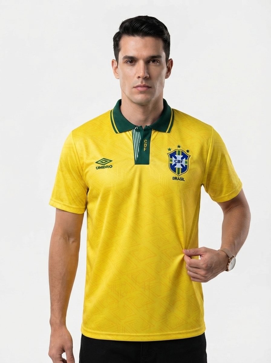 Jersey Retro Brasil 1991/1993 Fan