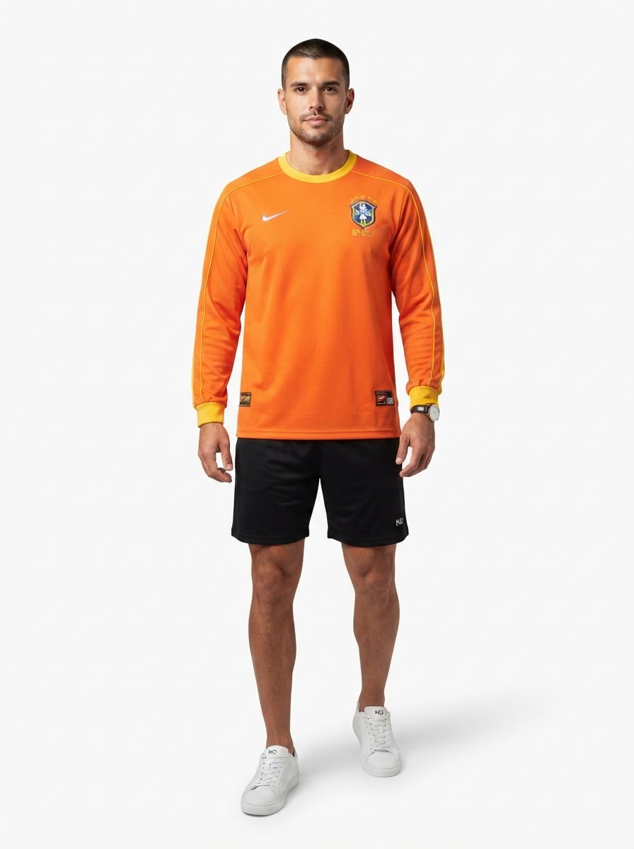 Jersey Brasil Goalkeeper 1998/99 Retro Man