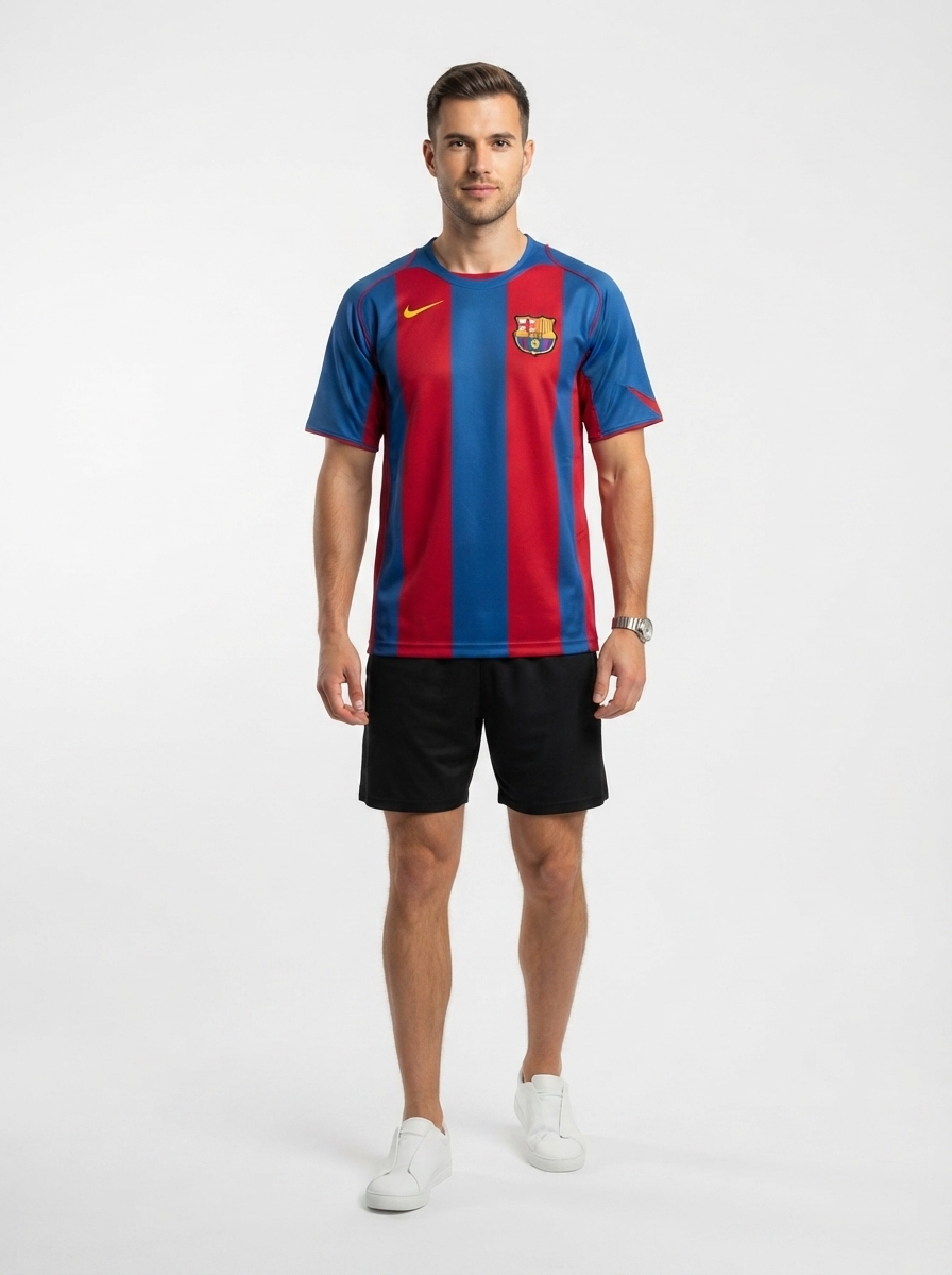 Barcelona 04/05 I Home Jersey - Retro Version