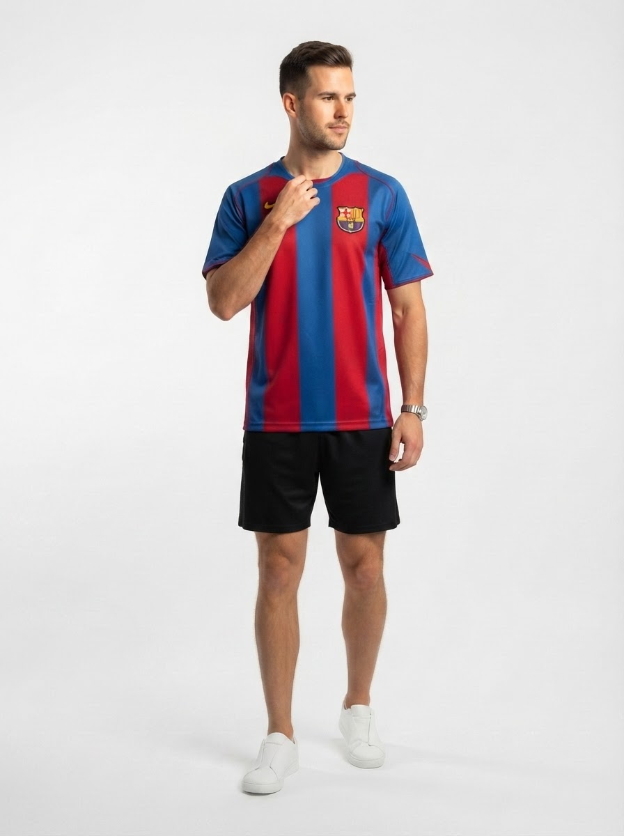 Barcelona 04/05 I Home Jersey - Retro Version