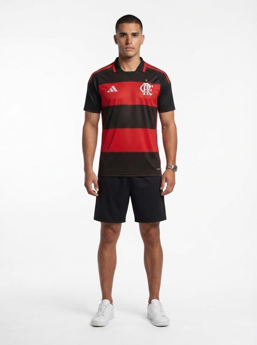 Combo 3 Mantos do Flamengo 2026/27 - Fan Version