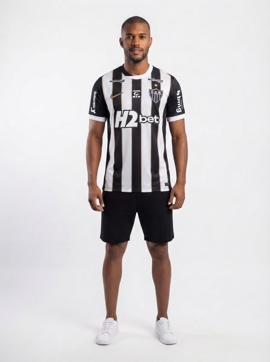 Jersey Atlético Mineiro 2026 Home Full Sponsor - Fan Version