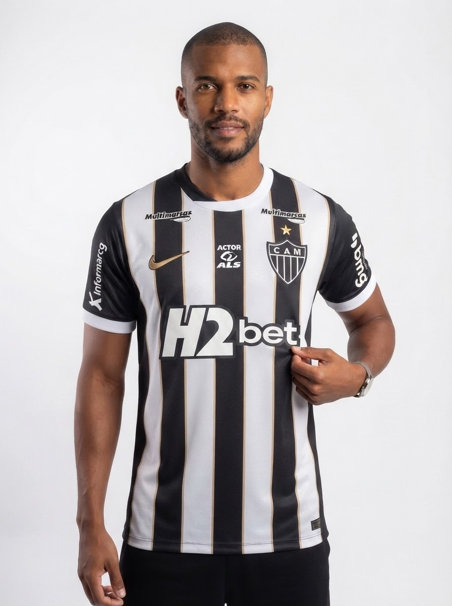 Jersey Atlético Mineiro 2026 Home Full Sponsor - Fan Version