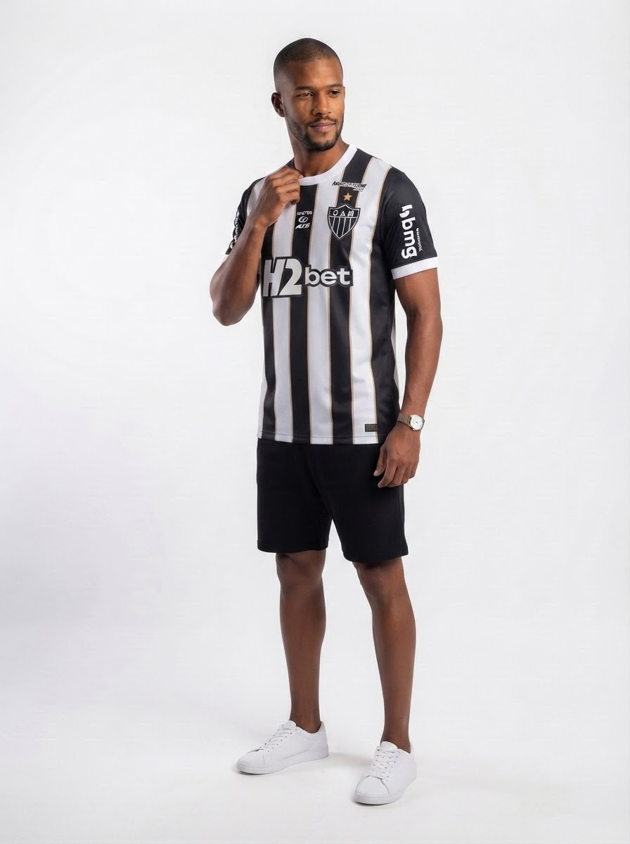 Jersey Atlético Mineiro 2026 Home Full Sponsor - Fan Version