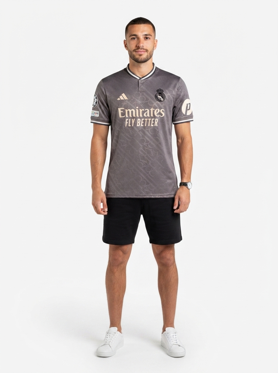 Kylian Mbappe Real Madrid 24/25 III Third Jersey - Fan Version